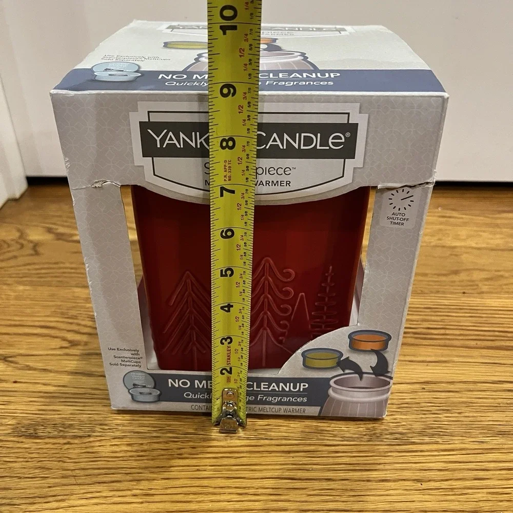NEW Yankee Candle Scenterpiece Meltcup Warmer 1558346 Linear Trees NEW‎ NIB